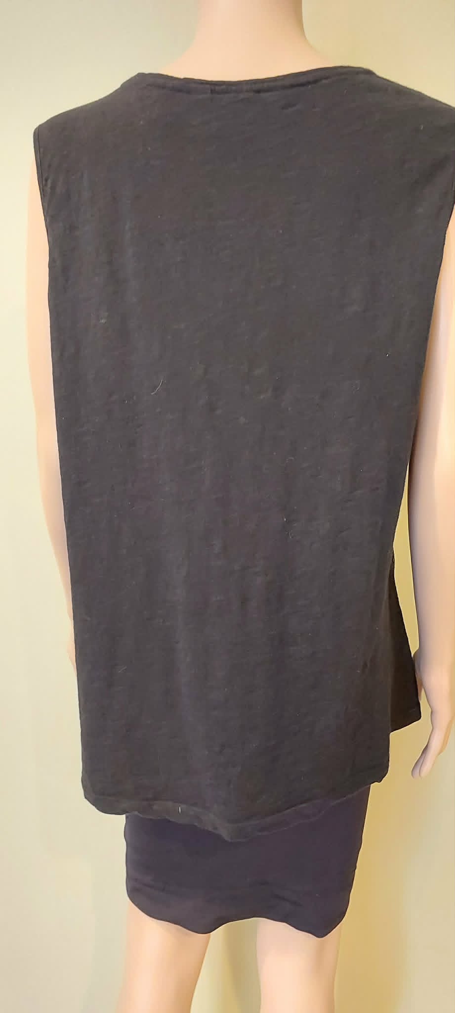 Krystal Black Top - Size 20