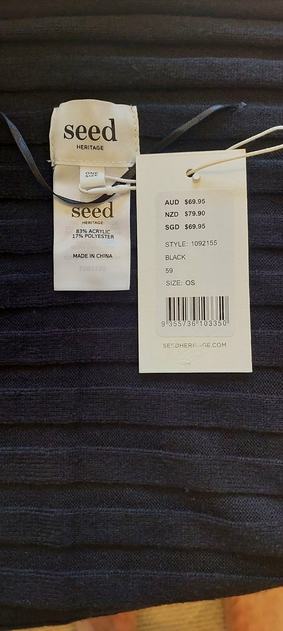 Seed Top - Free Size - NEW