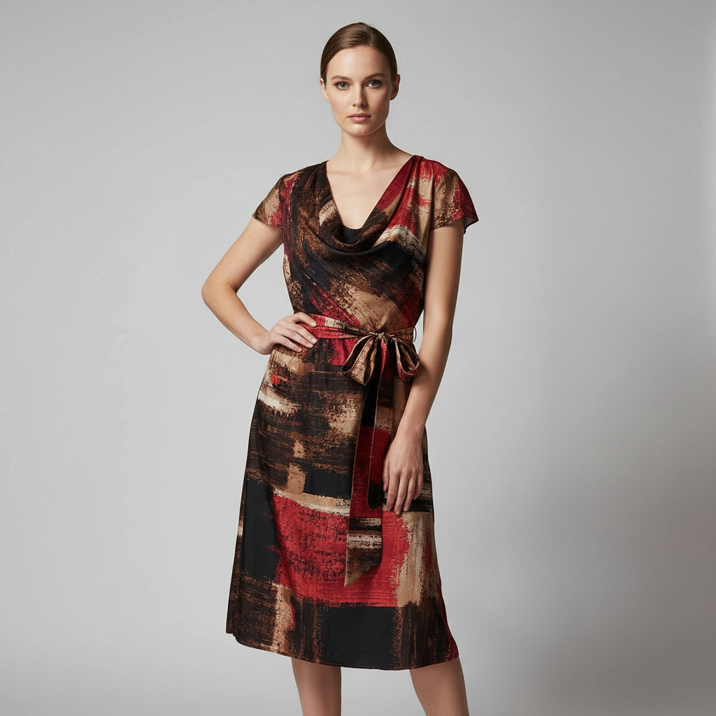 Laura Ashley Silk Dress - Size 12